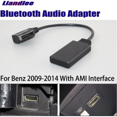 Liandlee DIY Car BT Adapter For Mercedes Benz R/W/S/SL/SLK/SLS/ML/GL/GLK AUX Interface Bluetooth Audio Decoder Wireless Cable