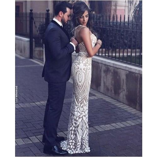 White fench Nigerian Laces Fabric High Quality Sequins Tulle African Laces Fabric H-12.181 Wedding African French Tulle Lace