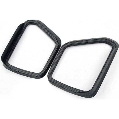 Rear View Side Mirror Cover Rain Eyebrow Visor Shade Guard Trim for Ford F150 F-150 2021 Accessories