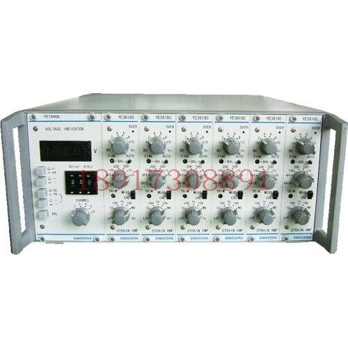 Ye3818c Dynamic Strain Gauge (Dynamic Strain Gauge Power Supply of PC Case)