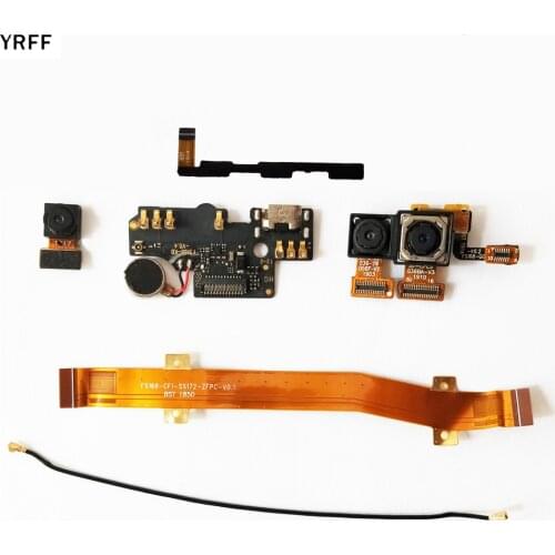 For Alcatel 1S 2019 5024 5024D 5024Y 5024K USB Charging Port Board+Volume Button Flex Cable+Front Rear Camera+Signal Antenna