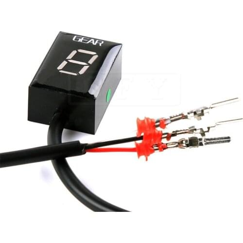 Motorcycle LCD Electronics 6 Speed 1-6 Level Gear Indicator Digital Gear Meter For Honda CB400F CRF250 CB1100 CRF 250 CB400 F