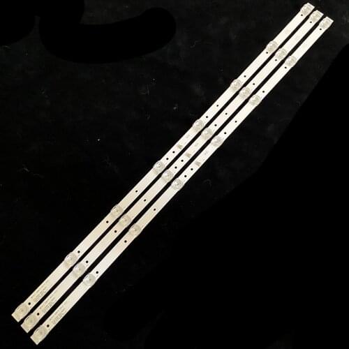 Kit 3 Barre Strip Led Tv ROWA 43L35 E42F2000 Akai Js-D-Jp-4320-081Ec new