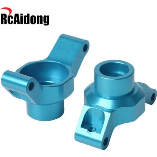 TT-02 Aluminum Alloy Rear Upright Arms Set for Tamiya TT02 1:10 RC Drift On Road Car Upgrades Accessories - Blue