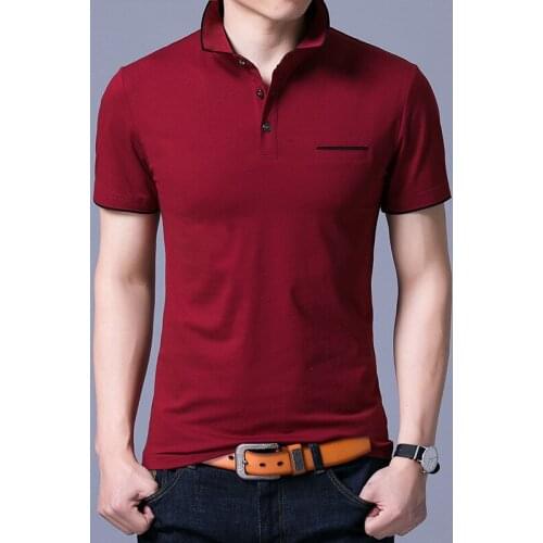 MRMT 2021 Brand New Spring and Summer Mens Short Sleeved Polo Shirts Pure Cotton Polo Shirt for Male Tops Polo Shirts