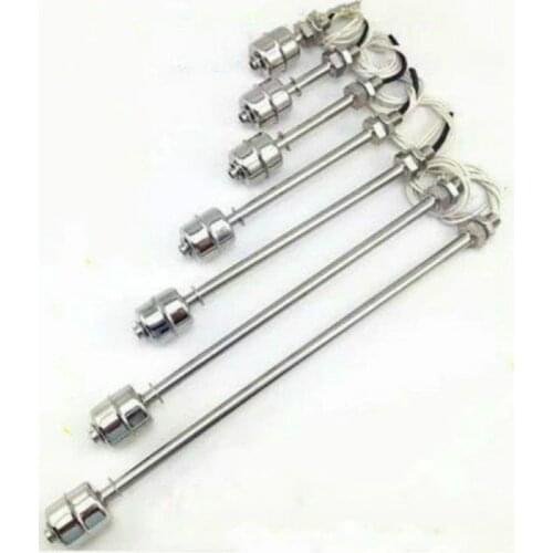 Stainless steel float switch Water level switch Liquid level switch Float level controller45mm-700mm 110v/220v