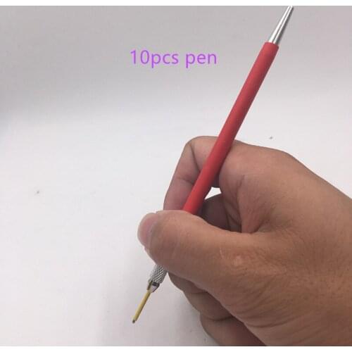 Fog Eyebrow Manual Permanent Makeup Eyebrow Tattoo Pen Microblading Tattoo Machine Round Needle Blade maquina de tatuagem tatoo