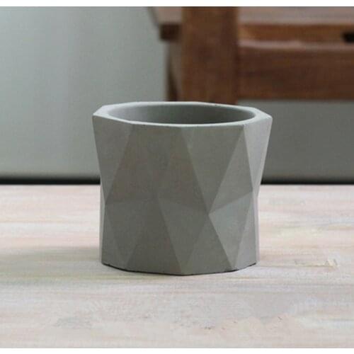 Garden Decorating Vase Cement Planter Mould Handmade Clay Plaster Flowerpot Making Tool Concrete Silicone Flower Pot Molds