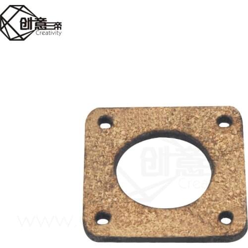 5PCS Nema 17 Stepper Damper Nema17 Stepper Motor Damper Cork Gasket Reprap Isolator 42 Motor Absorber For 3D Printer Motor