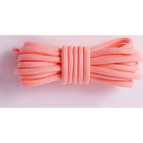 Mens And Womens Sports Shoelaces Round Solid Color Flat Shoelace Suitable For All Shoes Round Laces Shoes Accessories1 Pair
