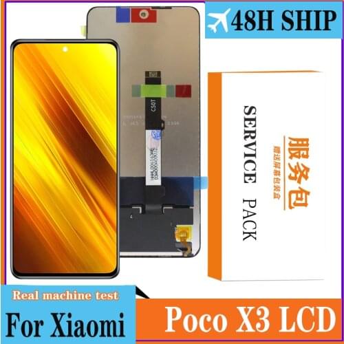 6.67'' Display Replacement For Xiaomi Poco X3 NFC LCD Touch Screen Digitizer Assembly For Xiaomi Poco X3 LCD