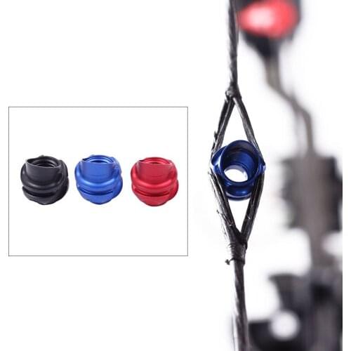 Archery Hunting Bow and Arrow Metal Nocks Aluminium Alloy Hooded Peep Sight for Sale