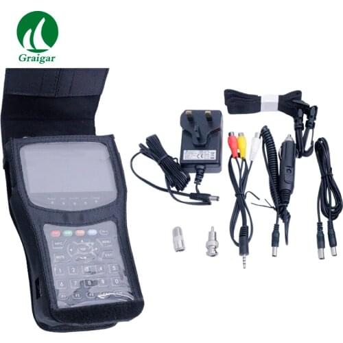 High-precision dvb-s2 satellite estimator WS6966 automatically calculates AZ Angle, EL MPEG4 satellite link estimator WS-6966