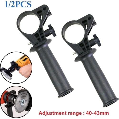 1/2 pcs of Universal Side Hammer Drill Handle Fits Replacement Grinding Machine Durable