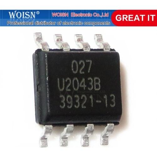 2pcs/lot U2043B U2043 SOP-8 In Stock