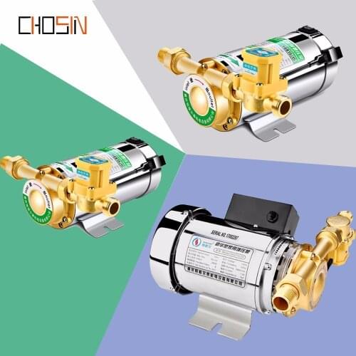 High quality Household automatic tap water booster pump solar water heater mute small water pump pipeline 220v booster pump