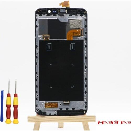 BingYeNing New Original For ZOPO Hero 1 Touch Screen+LCD Display+Frame Assembly Replacement .no with receiver
