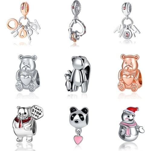 DIY bracelet rose gold beads mary poppins plata de ley jewelry wicca joyas de plata witchcraft sieraden jewellery charms