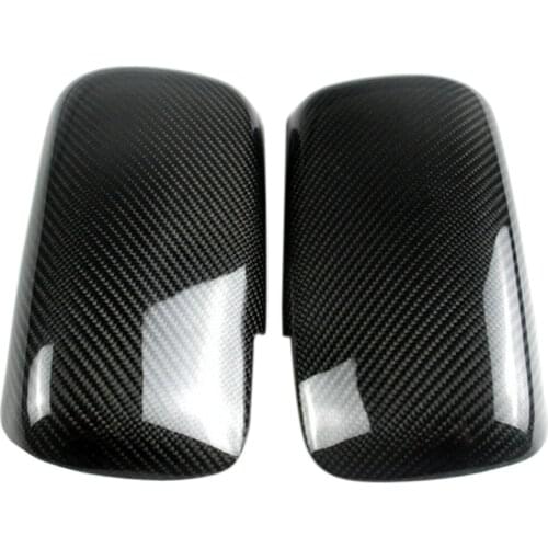 Car Carbon Fiber Side Rearview Mirror Cover for Mitsubishi Lancer Evo 7 8 9 2001-2007