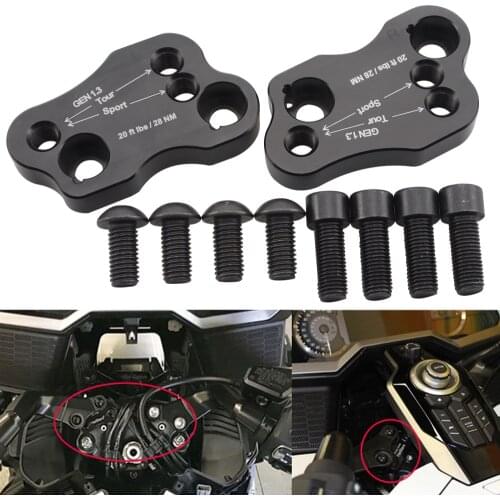 For Honda GoldWing GL1800 2018-Up Motorcycle Hand Control Accessories Handlebar Clamps Raised Extend Mount Riser Adapters