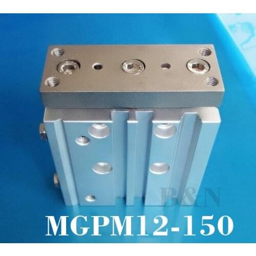 MGPM12-150 Bore 12mm, Stroke 150mm Compact Guide Cylinder Double acting MGP PNEUMATIC SLIDE TABLE CYLINDER ACTUATOR 1.0MPa