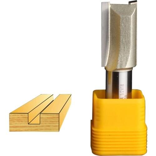 Fresas para router Woodworking Tools Metric Flute Straight Bit - 1/2*18mm - 1/2" Shank - Arden A0114468