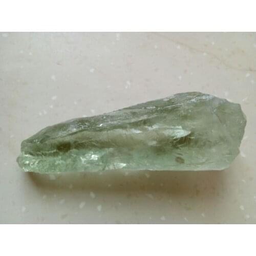 4.14" ROUGH AMETHYST PRASIOLITE GREEN NATURAL GEMSTONE 525 CARATS