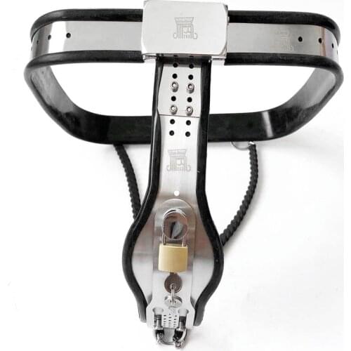 Stainless Steel Metal Chastity Belt Female Y-Type Chastity Pants Lockable Cbt BDSM Bondage Sex Toys For Woman Strapon Harness