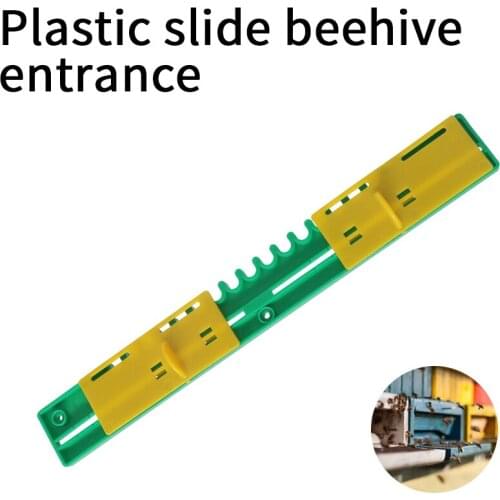 2PCS|Beehive Door Gate Beekeeping Plastic Slide Bee Entrance Nest Vent Outlet Bee Anti-Runner Equipment Beekeeper Tool