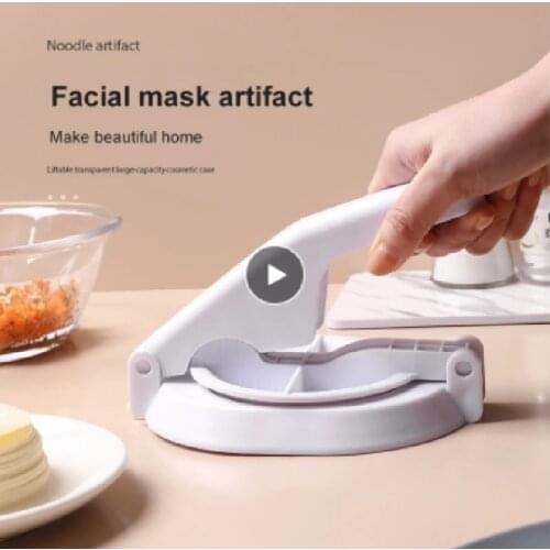 Manual Pressing Of Dumpling Skin By Mould Model Of Dumpling Skin New Dumpling Making Tools For Household Kitchen Gadget Sets