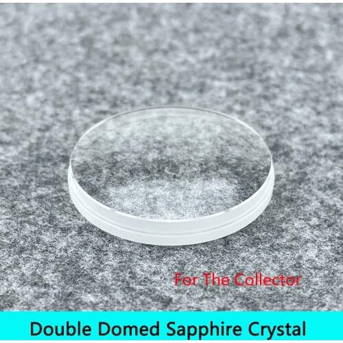 Compatible With Sloped Insert SKX007/SKX009/SRPD Double Domed Sapphire Crystal With Clear AR Blue AR