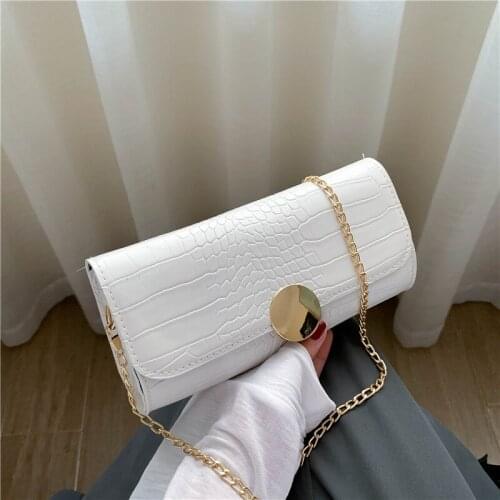 Bags for women 2020 new luxury handbags Korean style crossbody designer luxury white purses summer small leather shoulder bag