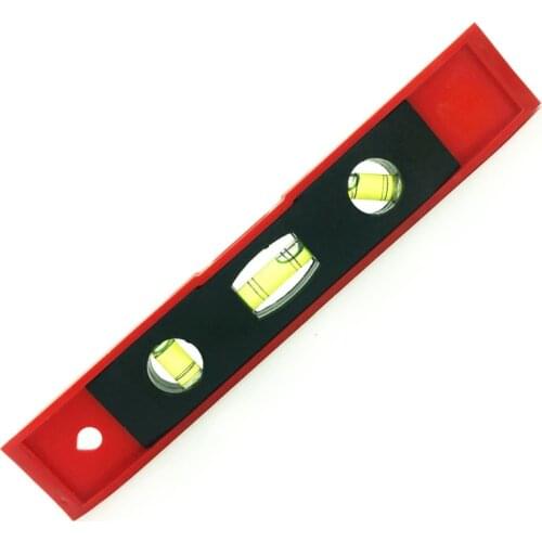Magnetic Tor-pedo Level 3 Bubble S-pirit Level Magnetic Ruler Level Measuring Instrument Tool Vertical Horizontal Ruler