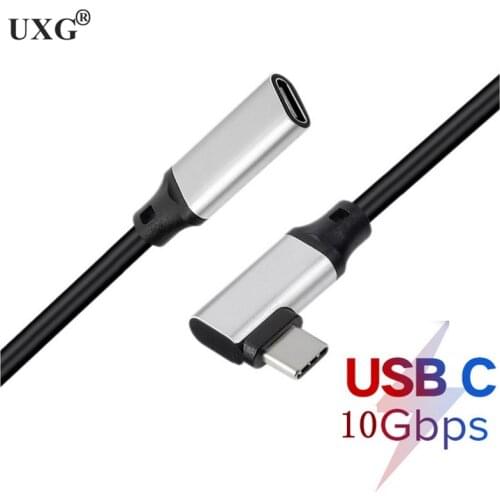 5M 3M 1M 4K PD 5A USB3.1 Type-C Extension Cable 100W USB-C Gen 2 10Gbps Extender Cord For Macbook Nintendo Switch SAMSUNG Laptop