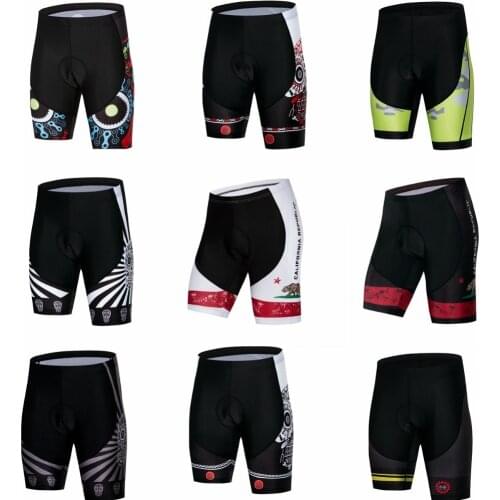 Mens Cycling Shorts MTB Bike Bicycle 3D Padded Gel Tights Shorts Summer bermuda ciclismo Shockproof Cycling Wear Ropa Ciclismo