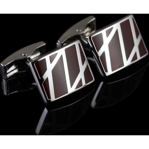 HYX Enamel cufflinks male French Red Cross shirt cufflinks cufflin French Shirt Men Jewelry Wedding Groom Men Cuff Links