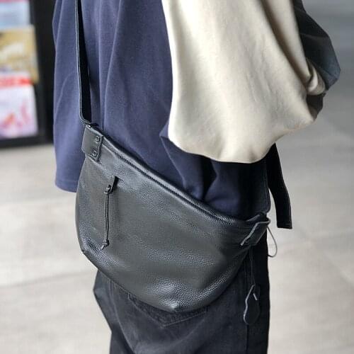 Fashion Contracted High Quality Head Layer Cowhide Joker Character Shoulder Bags Solid Color Retro Luxury Women Handbags