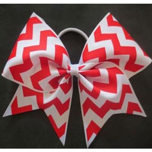 50 BLESSING Good Girl Hair Accessories 7" Cheer Leader Bow Elastic 83 No