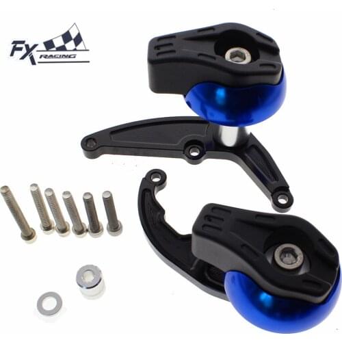 FXCNC Aluminum Motorcycles Engine Sliders Crash Pad Cover Falling Protector Guard For Honda CBR600RR CBR 600RR 2007 - 2008