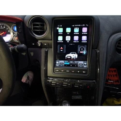 Android 10.0 Tesla Screen For Nissan GT-R GTR Skyline 2009-2017 Stereo Car Multimedia Player Auto Radio GPS Navigation Head Unit