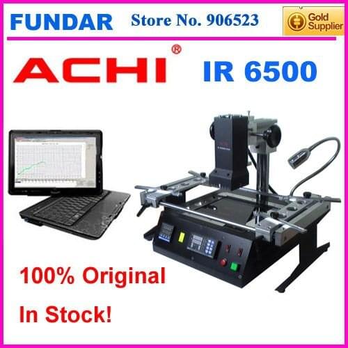 Free shipping ACHI IR6500 BGA soldering station for laptop computer xbox PS3 IC reball soldering desoldering