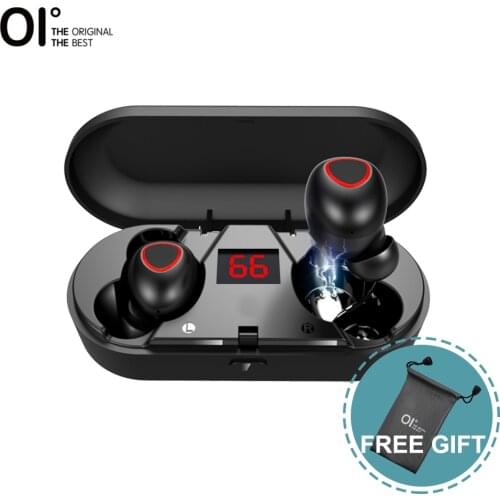 OI M8B Pro True Wireless Earbuds Bluetooth Headphones Earphones Headset Sports Earphones with Microphone 8Hours Playback