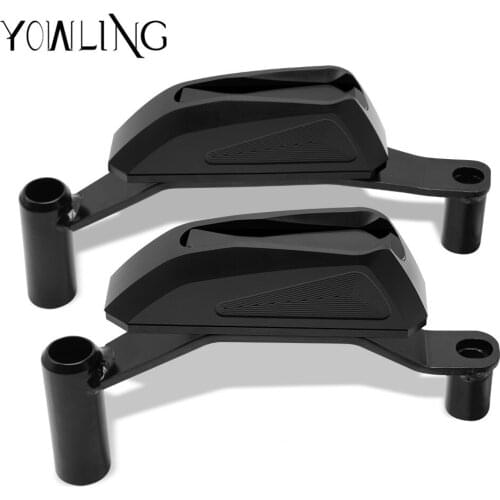 CNC Aluminum Motorcycle Accessories CNC Frame Sliders Crash Pad Cover Falling Protector Guard For Kawasaki z900 2017 2018