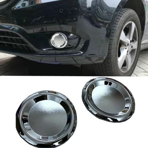 For Mercedes Benz Vito W447 2017 2018 2019 Car Front Fog Light Lamp Frame Styling ABS Chrome Cover Trim Stick Parts
