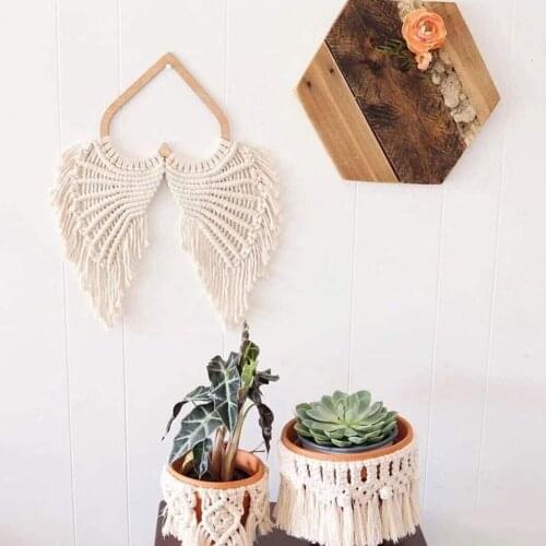 New DIY Cotton Rope Natural Solid Color Twisted Cotton Convenience Handmade Macrame Cord for Wall Hanging DIY Art Crafts