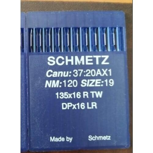 100 pieces DP*16LR NEEDLES for Industrial sewing machine/ brand is Schmetz
