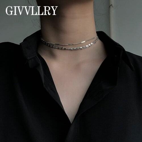 3 pcs/set Handmade Chain Choker Necklace Women Jewelry Fashion Vintage Elegant Creative Gold Color Collar Chain Necklaces Set