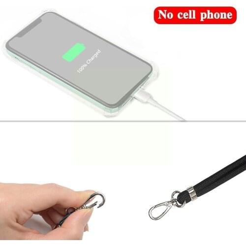 Portable Mobile Phone Anti-theft Lanyard Set Phone Adjustable Accessories Gasket Phone Neck Lanyard O2E5