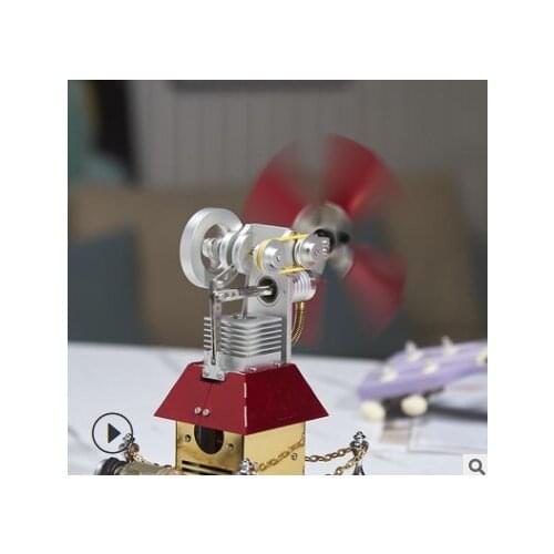 Factory direct sales of large windmill Stirling engine model external combustion engine science teaching birthday gift decoratio