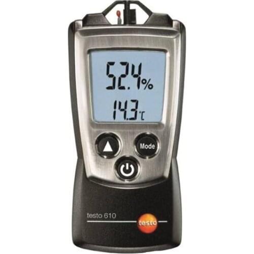 Testo 610 Handy Humidity & Temperature Measuring Meter Dew Point Calculation and Wet Bulb 0560 0610
